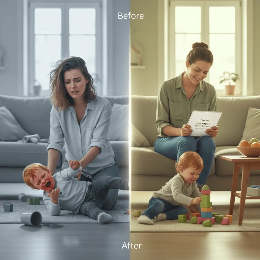 Toddler tantrum reset system digital bundle